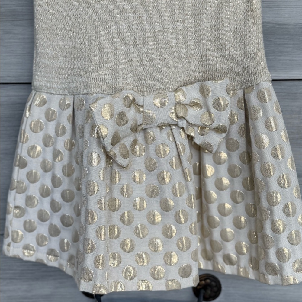 Camilla Cream Gold Dress - Picture 3 of 6